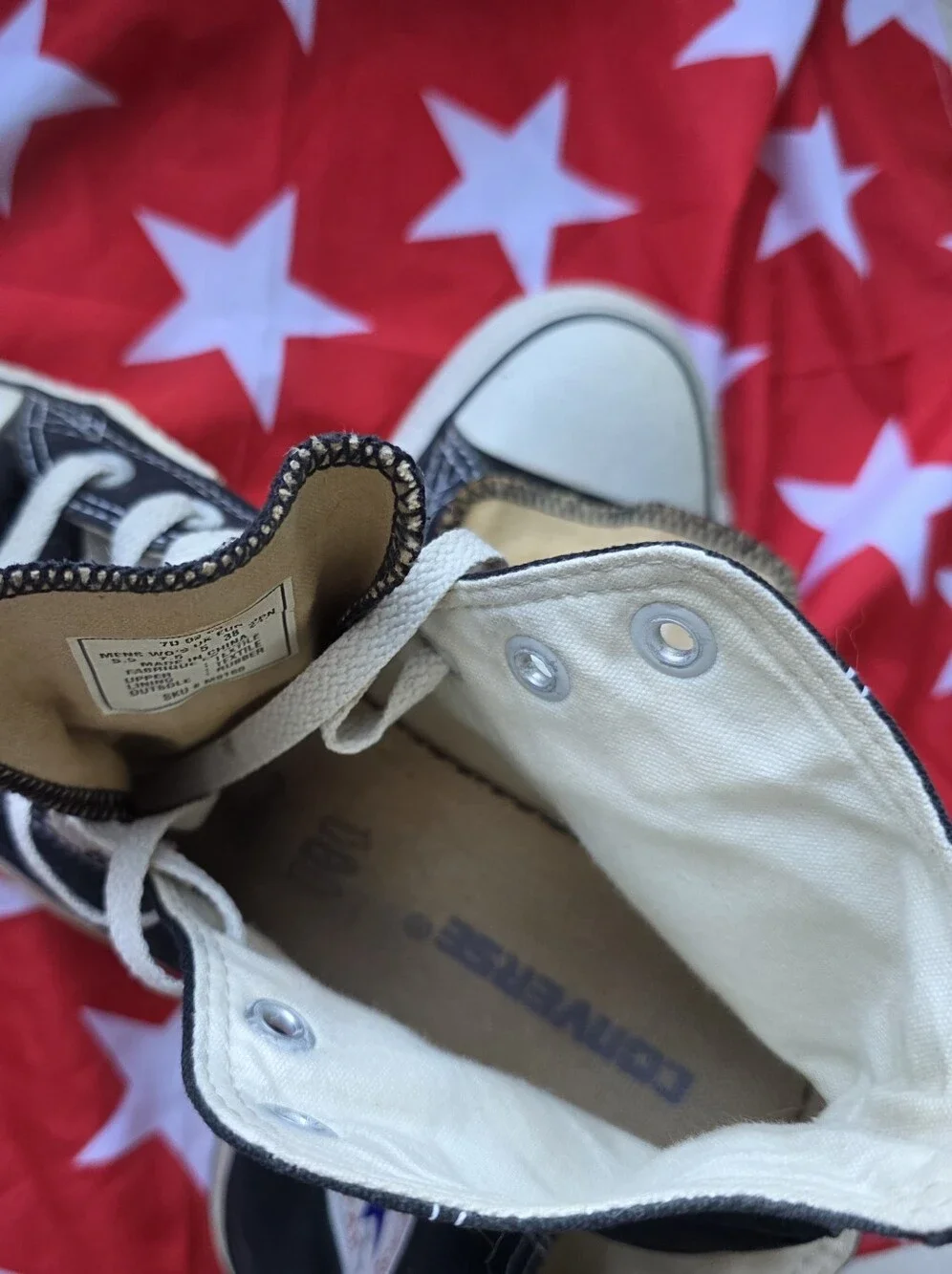 Converse Chuck Taylor All Star Hi Black Canvas Sneakers Women's 7.5 Men's 5.5